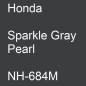 Preview: Honda, Sparkle Gray Pearl, NH-684M.